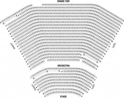 Seating Charts - Centre College's Norton Center For The Arts